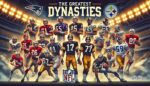 NFL Dynasties withe standing NFL Football players